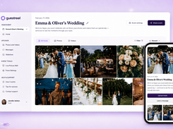 Manage guest photos and videos in one gallery across devices.