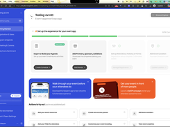 Main dahboard page