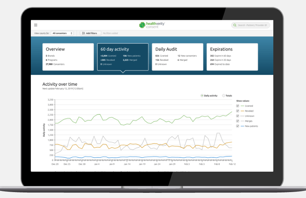 HealthVerity Consent Screenshot 1