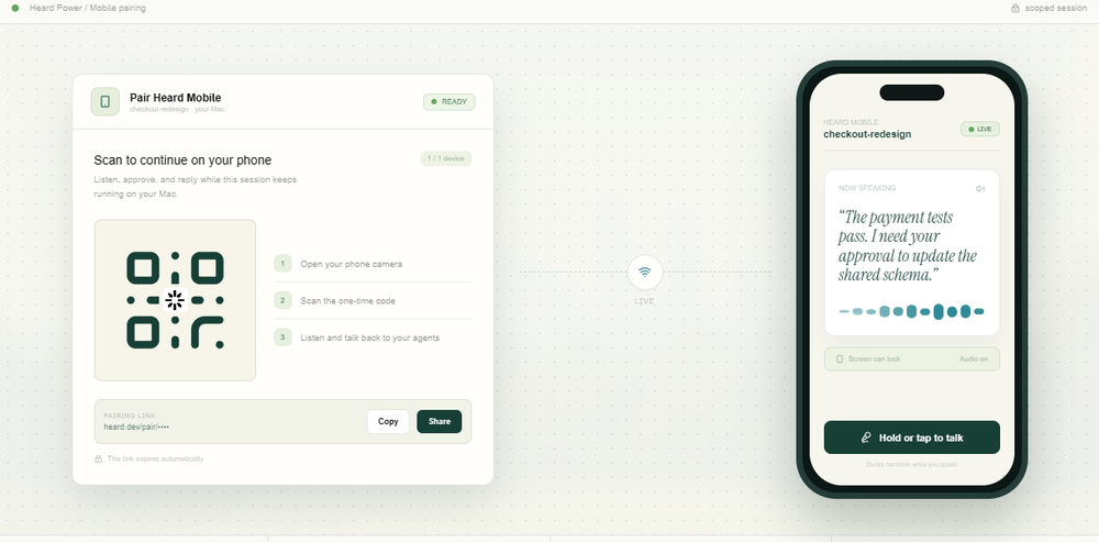 Heard Screenshot 1
