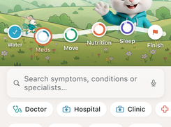 Home: daily health goals for you, your family and your pets (sample data)