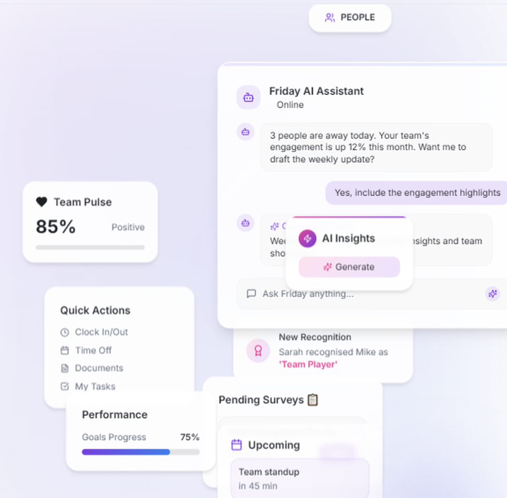 HelloFriday Screenshot 1