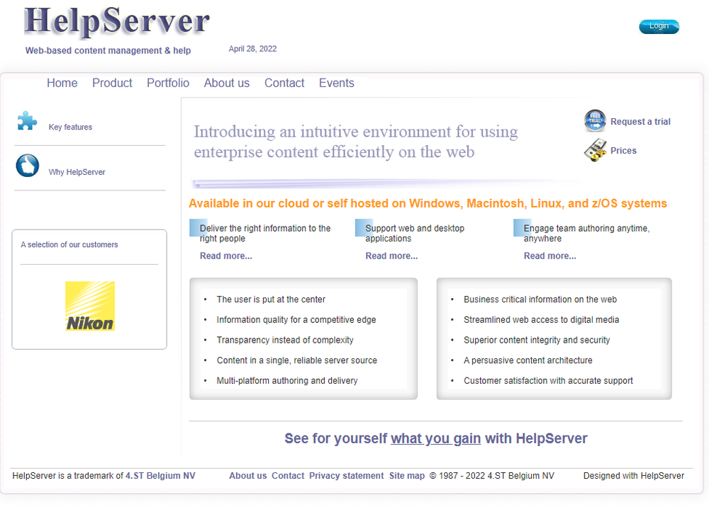 HelpServer Screenshot 1