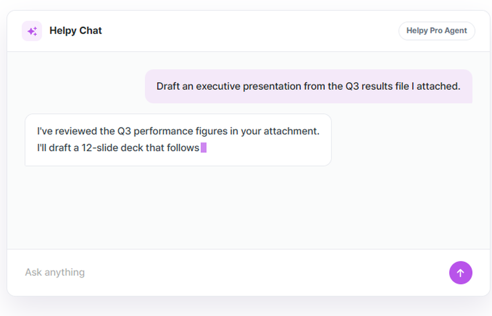Helpy Chat Screenshot 1