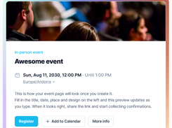 event preview