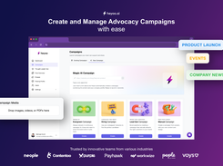 Manage posts for individual thought leaders or activate your whole team through advocacy campaigns