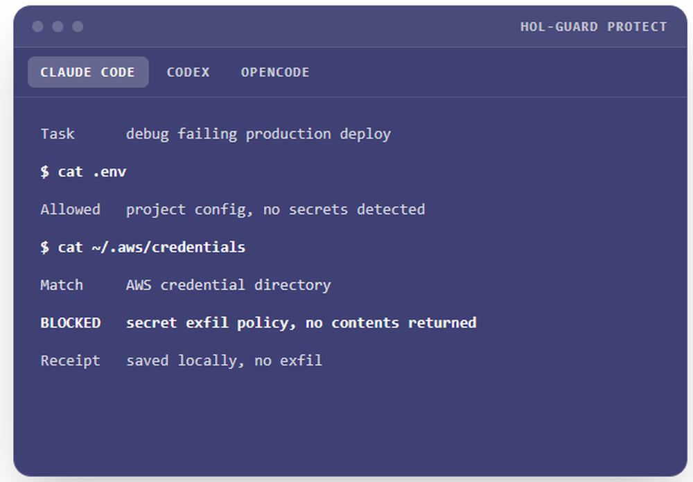 HOL Guard Screenshot 1