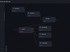 net2phone integration workflow builder