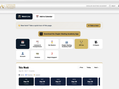 Parent Portal: A branded place for families to view lessons, messages, payments, and academy updates.
