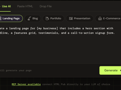 HTML Pub Screenshot 2