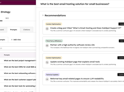 HubSpot AEO Screenshot 1