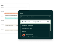 HubSpot Meetings Screenshot 1