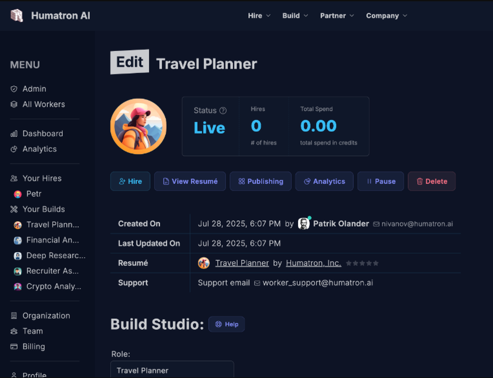 Humatron AI Screenshot 1
