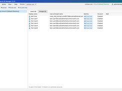 The Entra ID tenant beside Active Directory in the same console