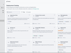 Deployment Catalog