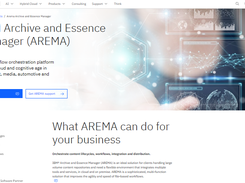 IBM Archive and Essence Manager Screenshot 1