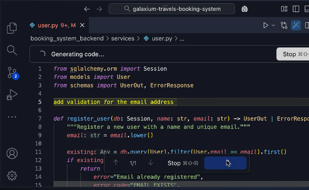 IBM Bob Screenshot 1