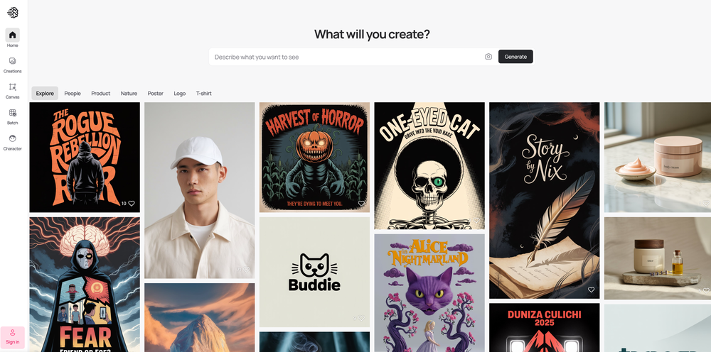 Ideogram AI Screenshot 1
