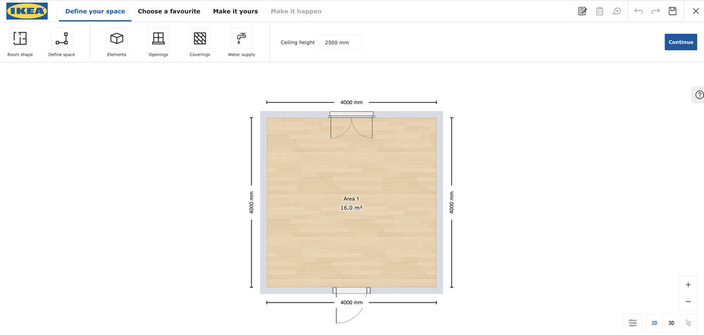IKEA Kitchen Planner Screenshot 1