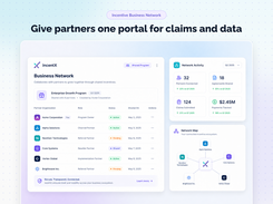 Incentive Business Network, where partners share programs, submit claims, and track activity in one portal.