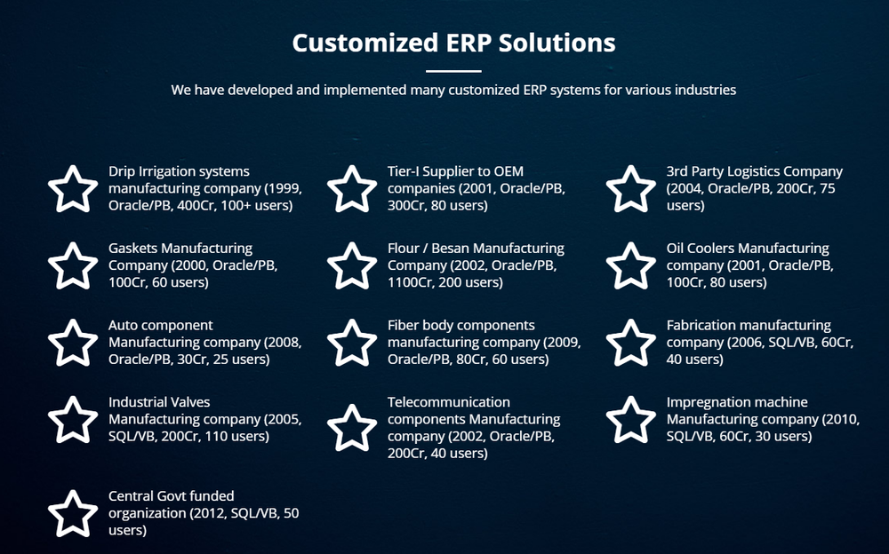 InfoERP Screenshot 1