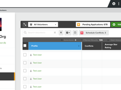 Volunteer List - Manage your volunteers with clarity and precision, ensuring nothing is overlooked. 