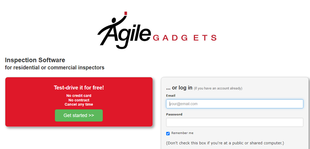 Agile Inspections Screenshot 1