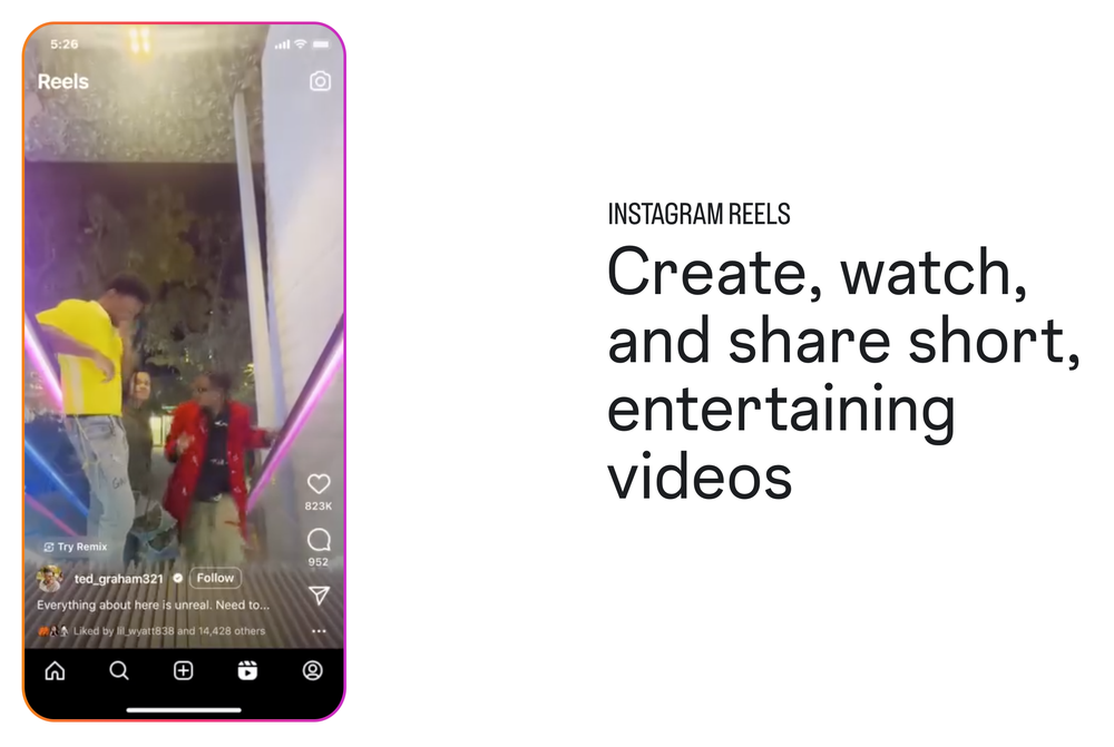 Instagram Reels Screenshot 1
