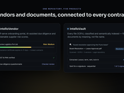 Vendors and documents connected to every contract