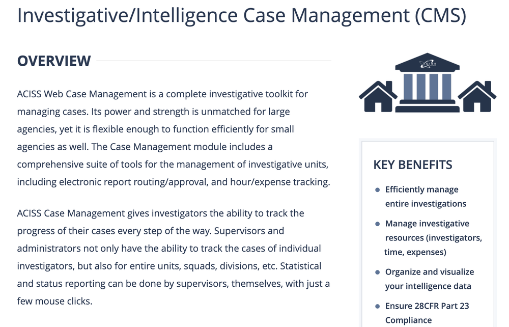 ACISS Case Management Reviews (2026)