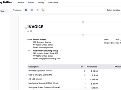 Invoice Builder