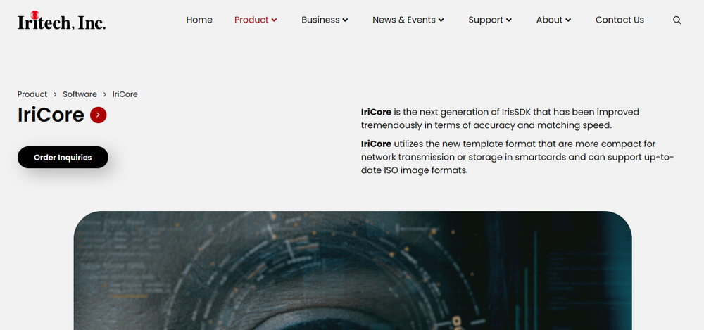 IriCore Screenshot 1