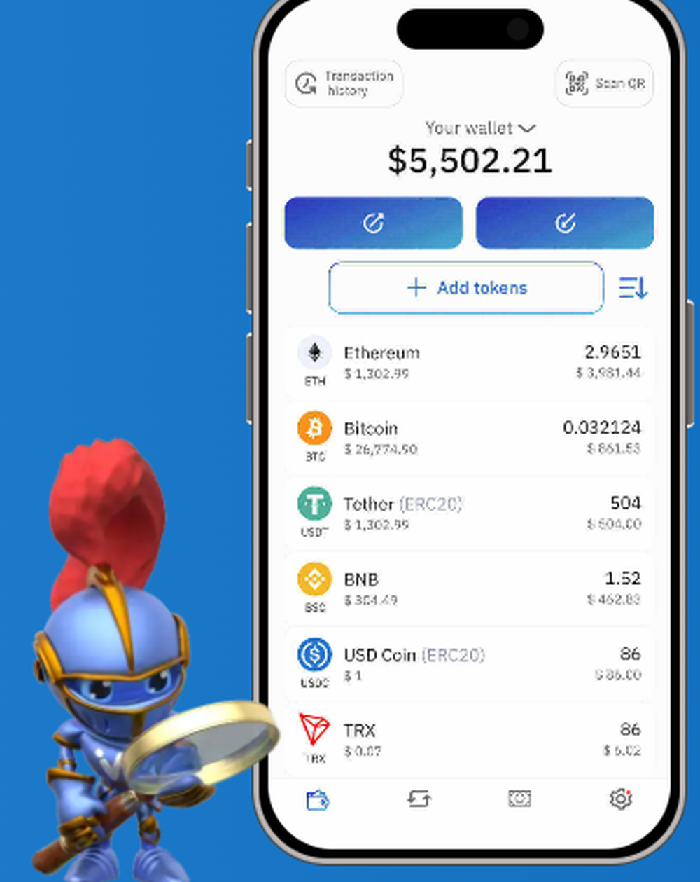 IronWallet Screenshot 1