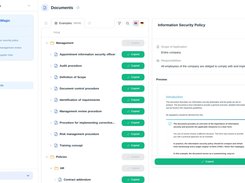Policy library - 40+ ready-made ISMS policies in English and German