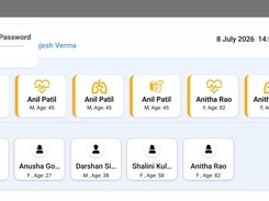 Doctor App dashboard