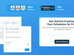 Our Schedule Generator is simple, intuitive, and built with sports volunteers in mind. Create schedules, manage age divisions, customize locations and add team names.