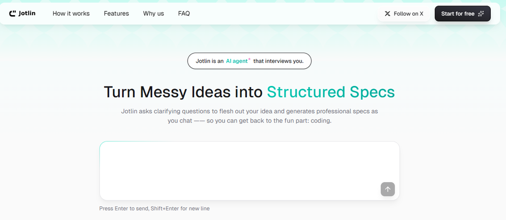Jotlin Screenshot 1