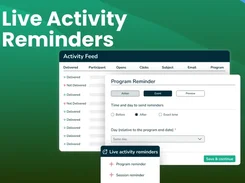 Live activity reminders