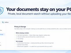 Private, local document search without uploading your files