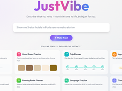 JustVibe Screenshot 1