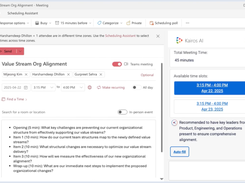 Kairos agenda management