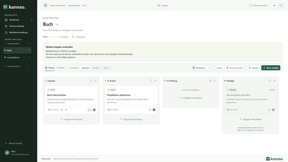 kannso. Screenshot 1