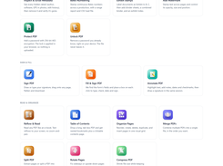 25 PDF tools, all running on your own device