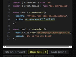 Kilo Gateway Screenshot 1