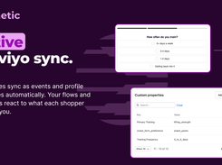 All responses sync natively to Klaviyo custom properties.
