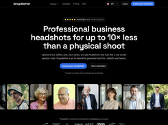 AI Headshot Generator Homepage