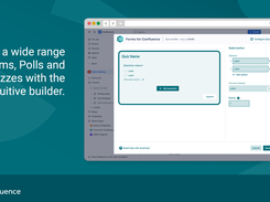 Capture requests and feedback directly in Confluence with forms, polls, quizzes, and Jira task forms included with Forms for Confluence
