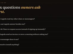 The six questions owners ask first, answered on lagoda.ai.