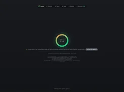 Latent’s Space view displays a centered circular Optimize control for 317.8 MB, an instruction about Full Disk Access, and navigation for Overview, Space, Apps, Memory, and Recovery.