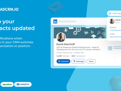 LeadCRM keeps your contacts updated